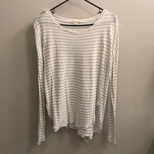 Long sleeve striped shirt